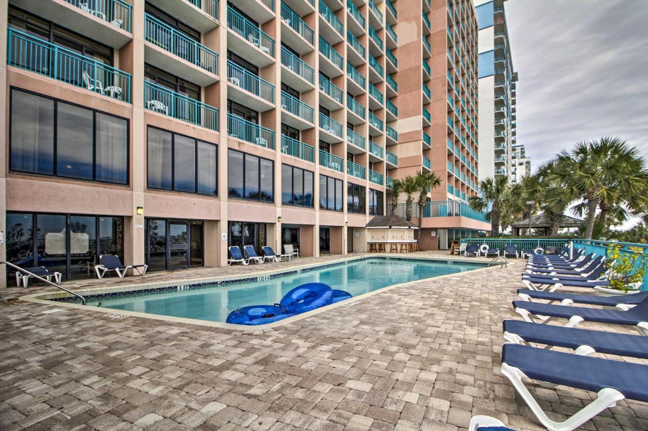 Myrtle Beach Oceanfront Condo With Pool And Lazy River Exterior foto